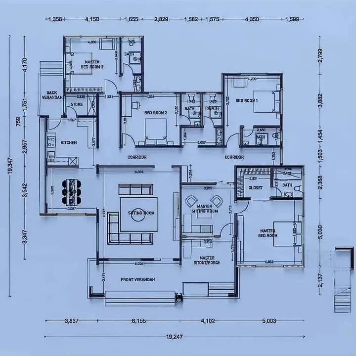 - 3 bedroom floor plans