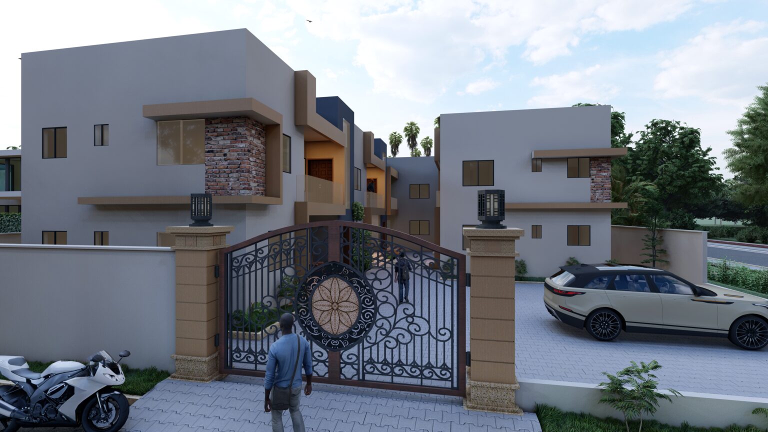 2 bedroom apartment building design