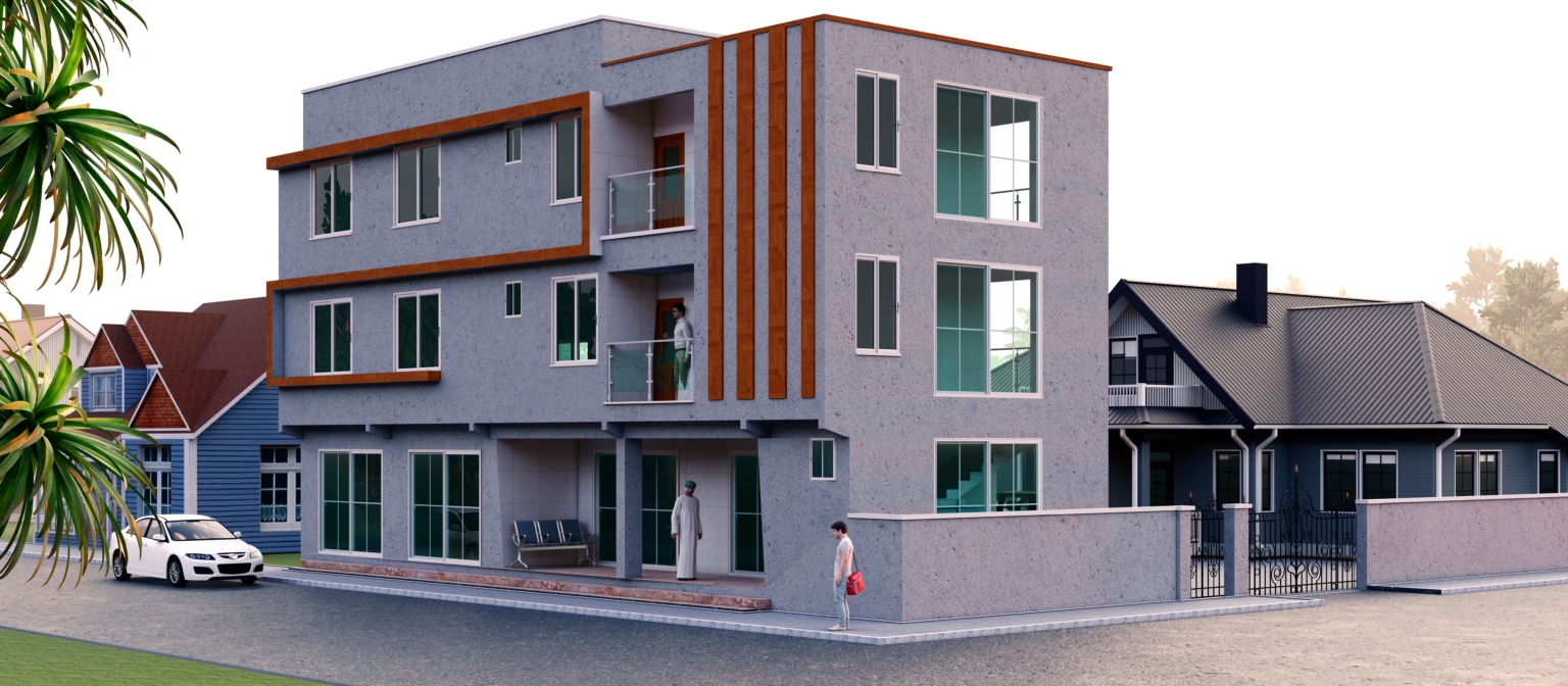 2 bedroom apartment building